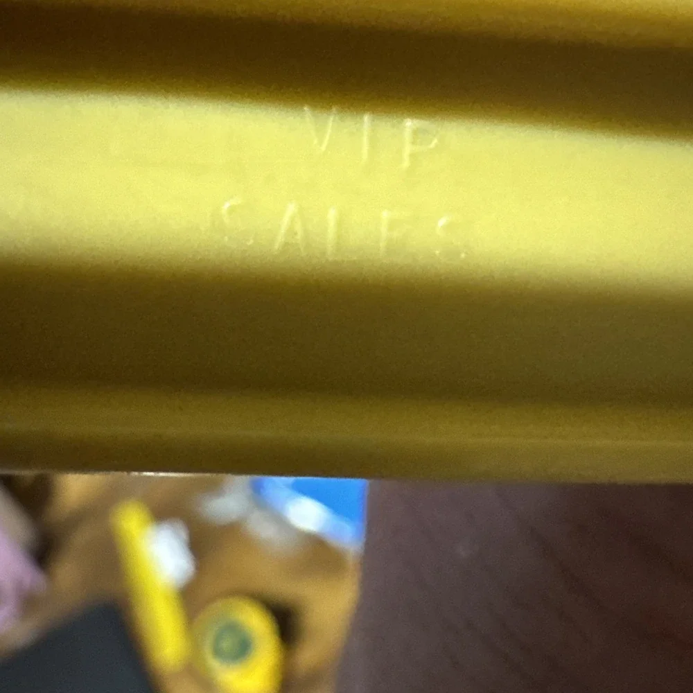 Vintage VIP Sales Soup Ladle Yellow Plastic Melamine Foley Kitchen Utensil 11.5